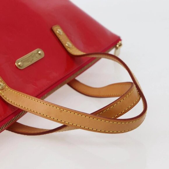 LOUIS VUITTON Monogram Vernis Bellevue PM Hand Bag Rose Pop M93669 Auth 143327 - Picture 8 of 16